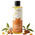 Kriveda Sweet Almond Oil 200ml — 100% Pure Cold Pressed Badam Oil