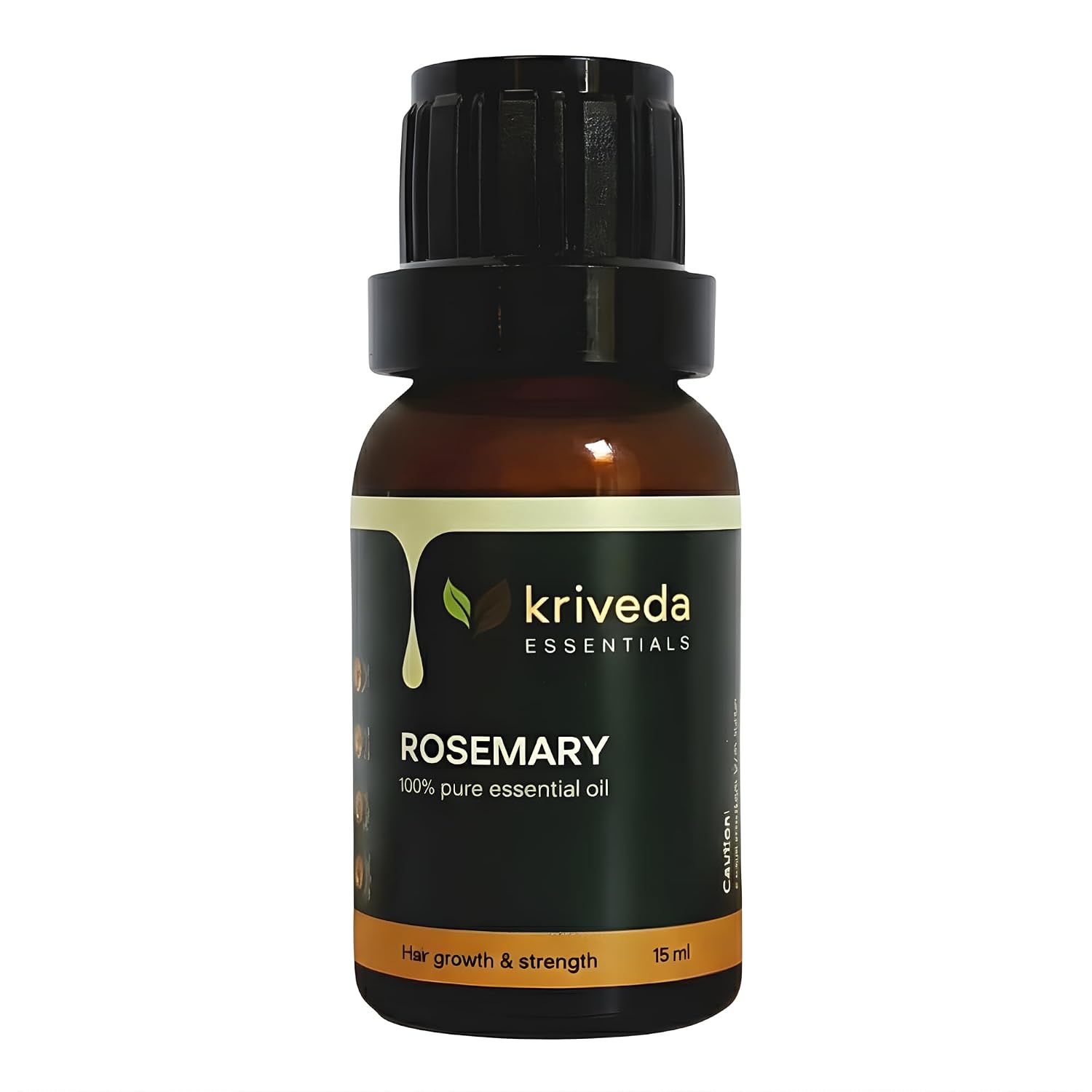 Kriveda Rosemary Oil 15ml — Pure Steam-Distilled | Hair, Scalp & Aromatherapy